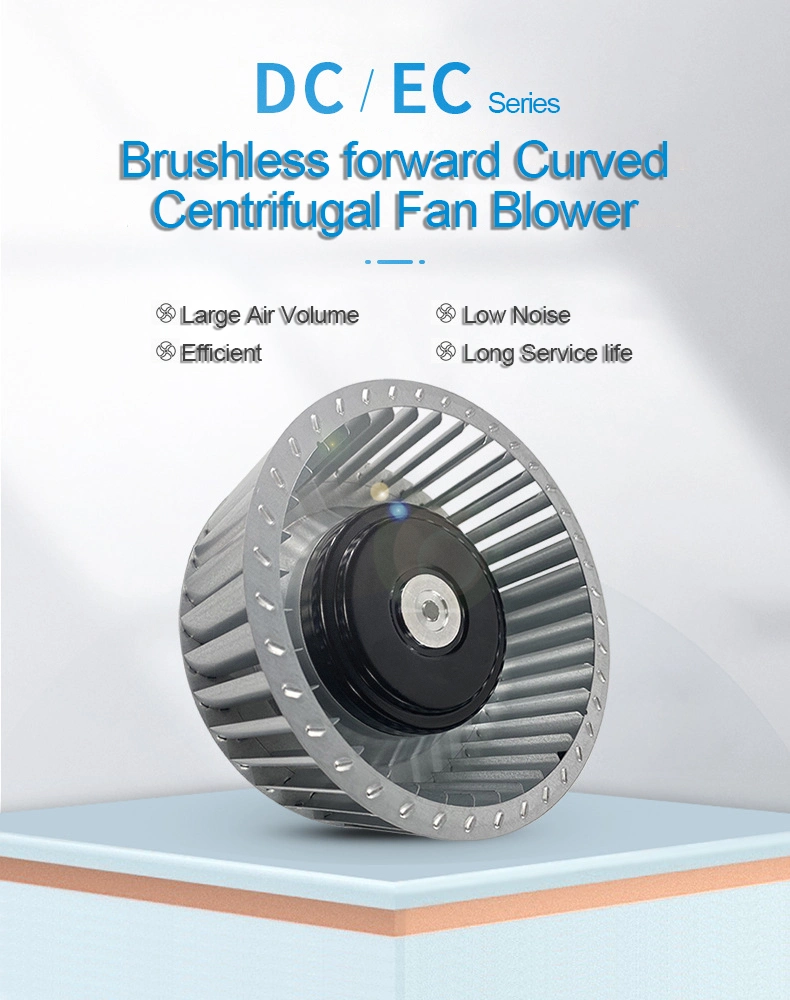 Highway 160*62mm 230V Ec Forward Curved Centrifugal Fan