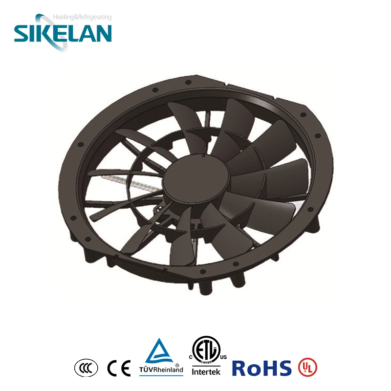 UL Approved Small Ec Brushless Motor AC Cooling Axial Flow Fan