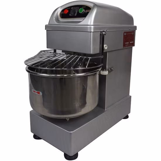 Équipement de boulangerie Mélangeur de pâte 12kg Farine Mélangeur de pâte à spirale électrique 30L Machine à pétrir la pâte à pizza/Machine à pain/Appareils de cuisine