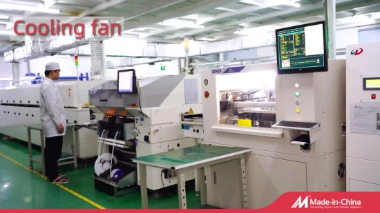 Ventilateur de refroidissement axial sans brosse de CC de fournisseur de la Chine pour le congélateur 120X120X25mm