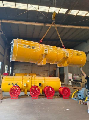 Sdf Mining Ventilateur de ventilation à jet de tunnel à flux axial commercial pour la construction