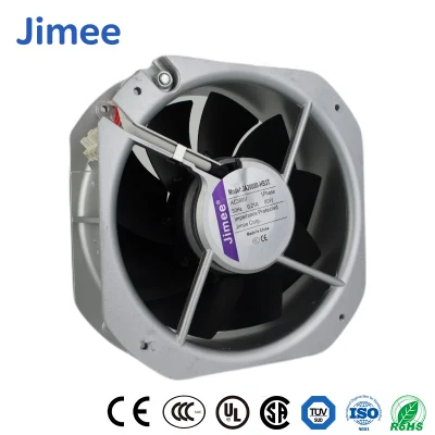 Jimee Motor Chine Boîtier axial de la fabrication de ventilateurs en fibre de verre Matériau de lame Jm20072b2hl 206*206*72mm AC ventilateurs axiaux/ventilateur axial industriel pour la ventilation de l'air